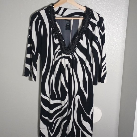 Bisou zebra pattern dress - Picture 2 of 7
